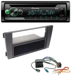 Автомагнитола Pioneer USB/MP3/DAB/AUX/CD для Audi A6 C5 (2001–2005), разъём Quadlock