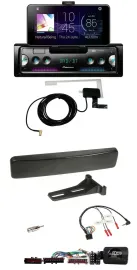 Pioneer DAB Bluetooth Lenkrad USB Autoradio für Ford Focus Mondeo schwarz