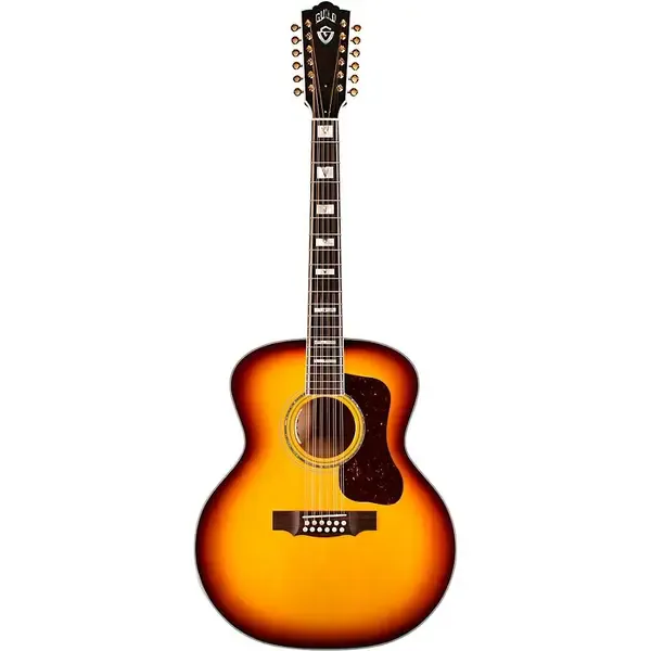 Электроакустическая гитара Guild F-512E Maple Jumbo 12-String Antique Burst
