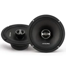 Alpine DM-65-G 6.5" M Series 2-way 4 ohm Coaxial Car Speakers