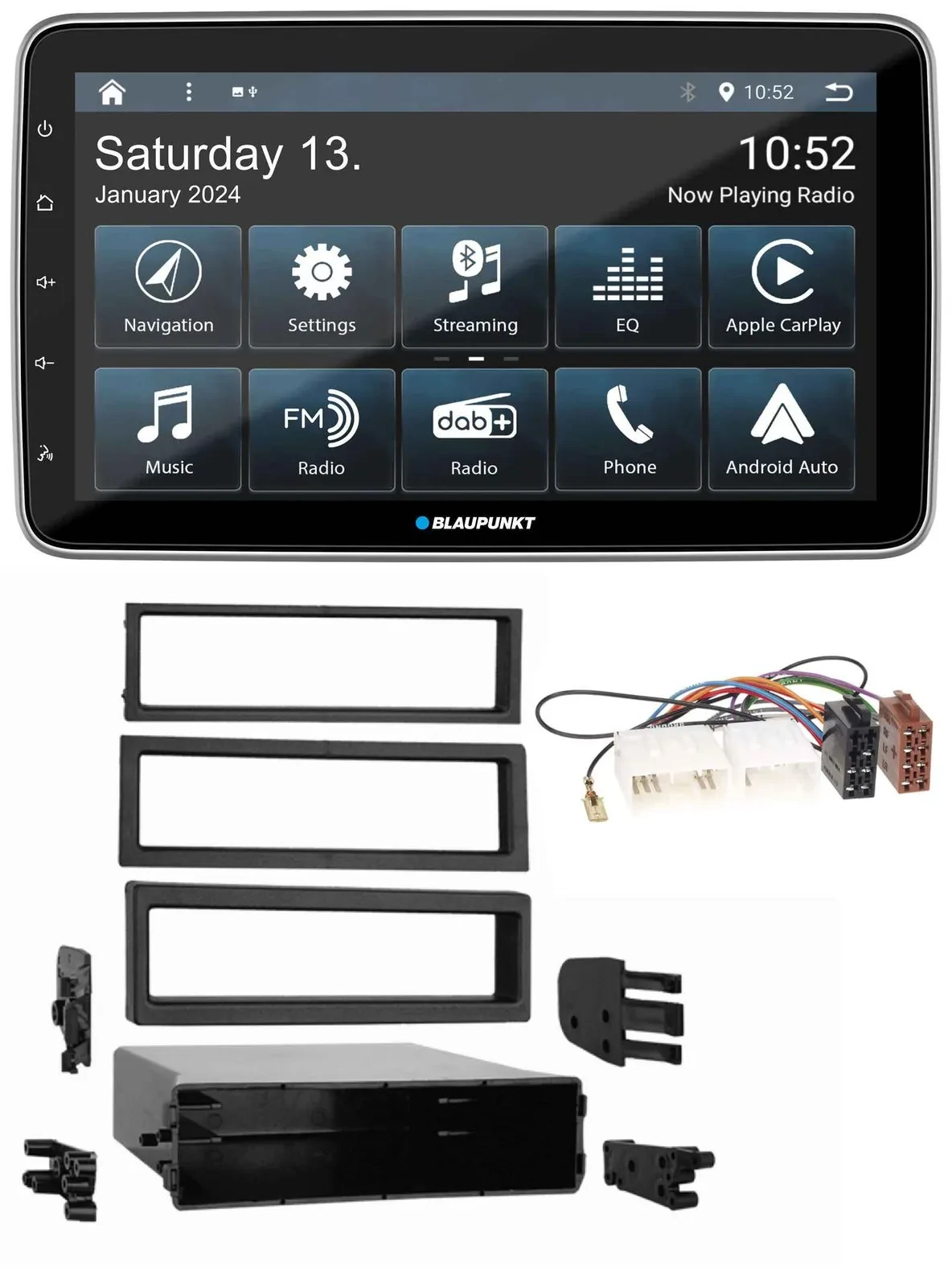 Автомагнитола для Mazda 929 (1973–1995) Blaupunkt USB, DAB, SD, MP3, Bluetooth