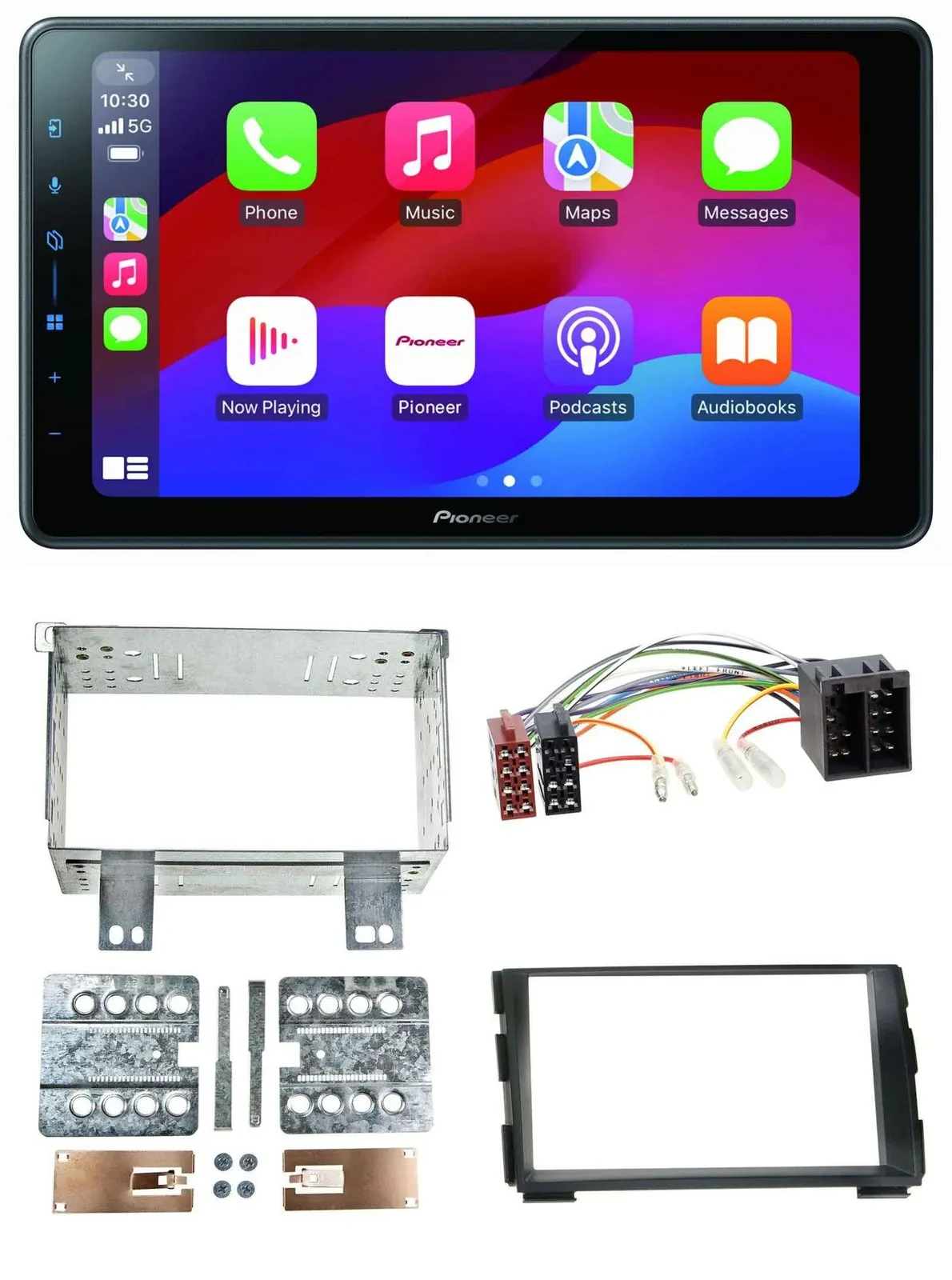 Автомагнитола для Kia Ceed 2009–2012 / proCeed 2011–2013 Pioneer 2 DIN, Bluetooth, USB, MP3, DAB