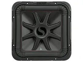 New! Kicker 45L7R124 1200 Watts 12" Inches Dual 4 Ohm Square Car Audio Subwoofer