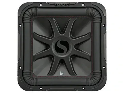 Сабвуфер для автомобиля KICKER 45L7R124 12", 1200W, двойная катушка 4 Ω, квадратный