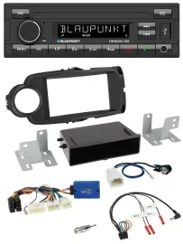 Автомагнитола Blaupunkt Bluetooth MP3 USB для Toyota Yaris (с 2014), черная