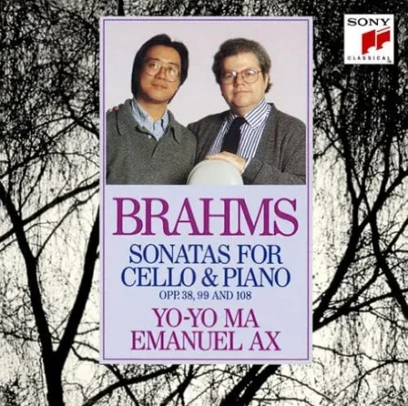 YO-YO MA / EMANUEL AX - Brahms: Sonatas For Cello & Piano (CD, Japan)