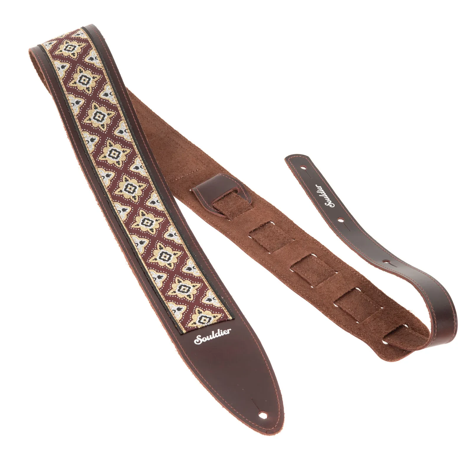 Ремень для гитары Souldier TGS0065MH02MH Torpedo Regal Burgundy