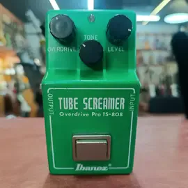 Педаль эффектов для электрогитары Ibanez TS-808 Tube Screamer Overdrive Pro Japan 1990