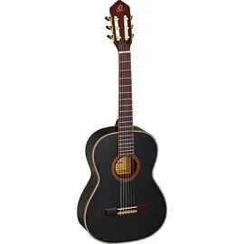 Классическая гитара Ortega Family R221BK-7/8 7/8 Gloss Black
