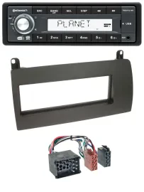 Continental MP3 AUX USB DAB 1DIN Autoradio für Rover 75 (1999-2001)