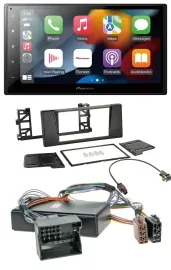 Pioneer DAB Bluetooth 2DIN USB MP3 Autoradio für BMW 5er E39 X5 E53 Aktivsystem