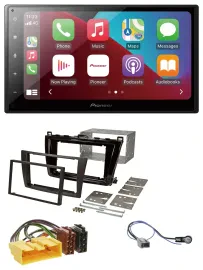 Автомагнитола для Mazda 6 (2008–2012) Pioneer 2DIN, DAB, Bluetooth, USB, MP3