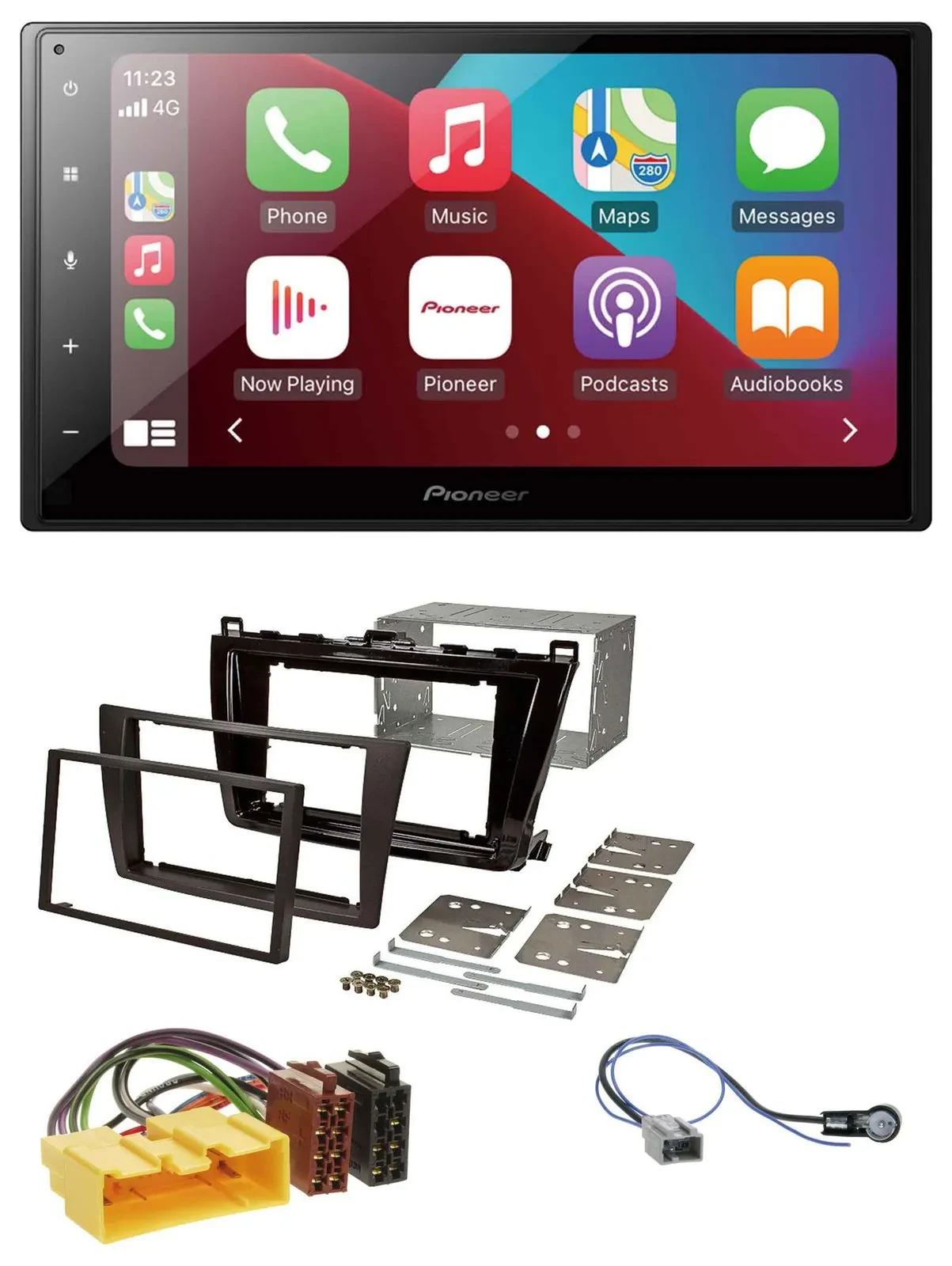 Автомагнитола для Mazda 6 (2008–2012) Pioneer 2DIN, DAB, Bluetooth, USB, MP3