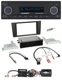 Blaupunkt DAB USB Bluetooth Lenkrad Autoradio für Audi A4 (2000-2001)