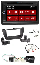 Blaupunkt 2DIN USB DAB Lenkrad Bluetooth TMC Navigation für Hyundai ix35 2010-20