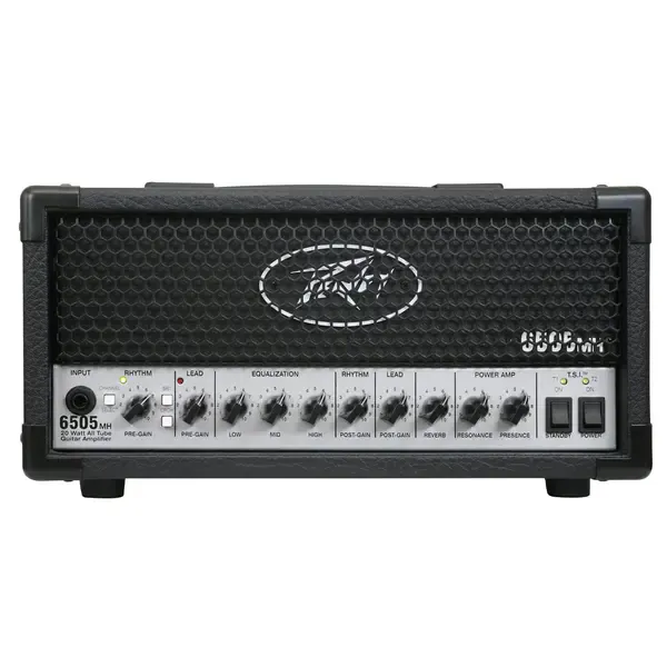 Ламповый гитарный усилитель Peavey 6505 MH “голова”, 2 канала, 20 Вт, Reverb, футсвич в комплекте