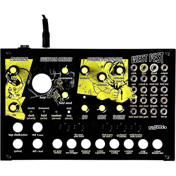 Модульный студийный синтезатор Cre8audio West Pest Semi-Modular Synthesizer