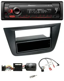Автомагнитола Pioneer USB, DAB, Bluetooth для Seat Altea/Toledo (2004–2009), черная