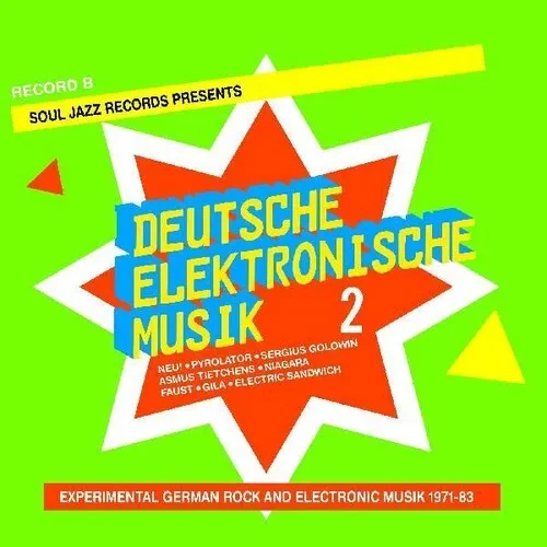 Виниловая пластинка Soul Jazz Records Pr - Deutsche Elektronische Musik 2: Experimental German Rock