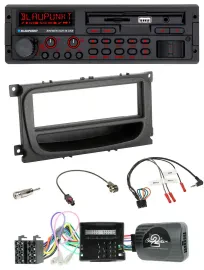 Blaupunkt SD Lenkrad USB Bluetooth DAB Autoradio für Ford Mondeo S-Max Can 07-14
