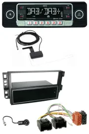 Dietz DAB Bluetooth USB MP3 Autoradio für Chevrolet Aveo Epica Captiva 06-11