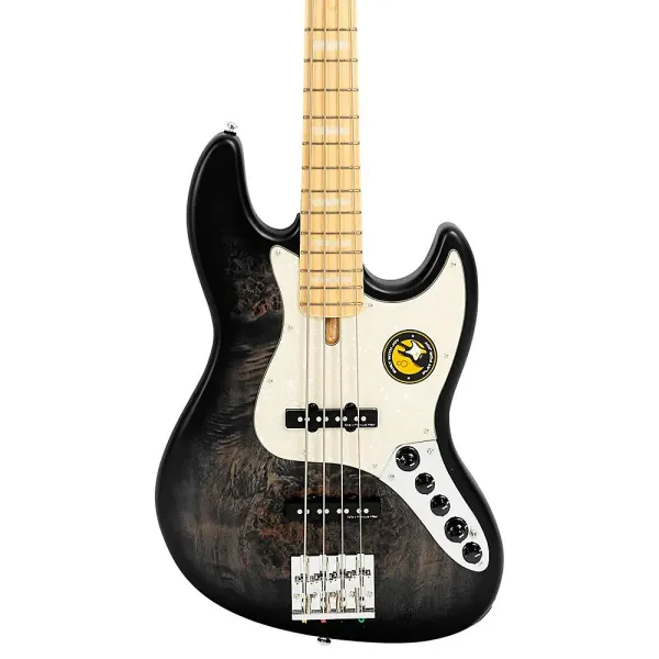Sire Marcus Miller V7 Swamp Ash Reissue 4-String Bass Transparent Black Satin
