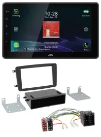 Автомагнитола для Mercedes C-Class/CLK/Vito/Viano JVC DAB, MP3, Bluetooth, USB