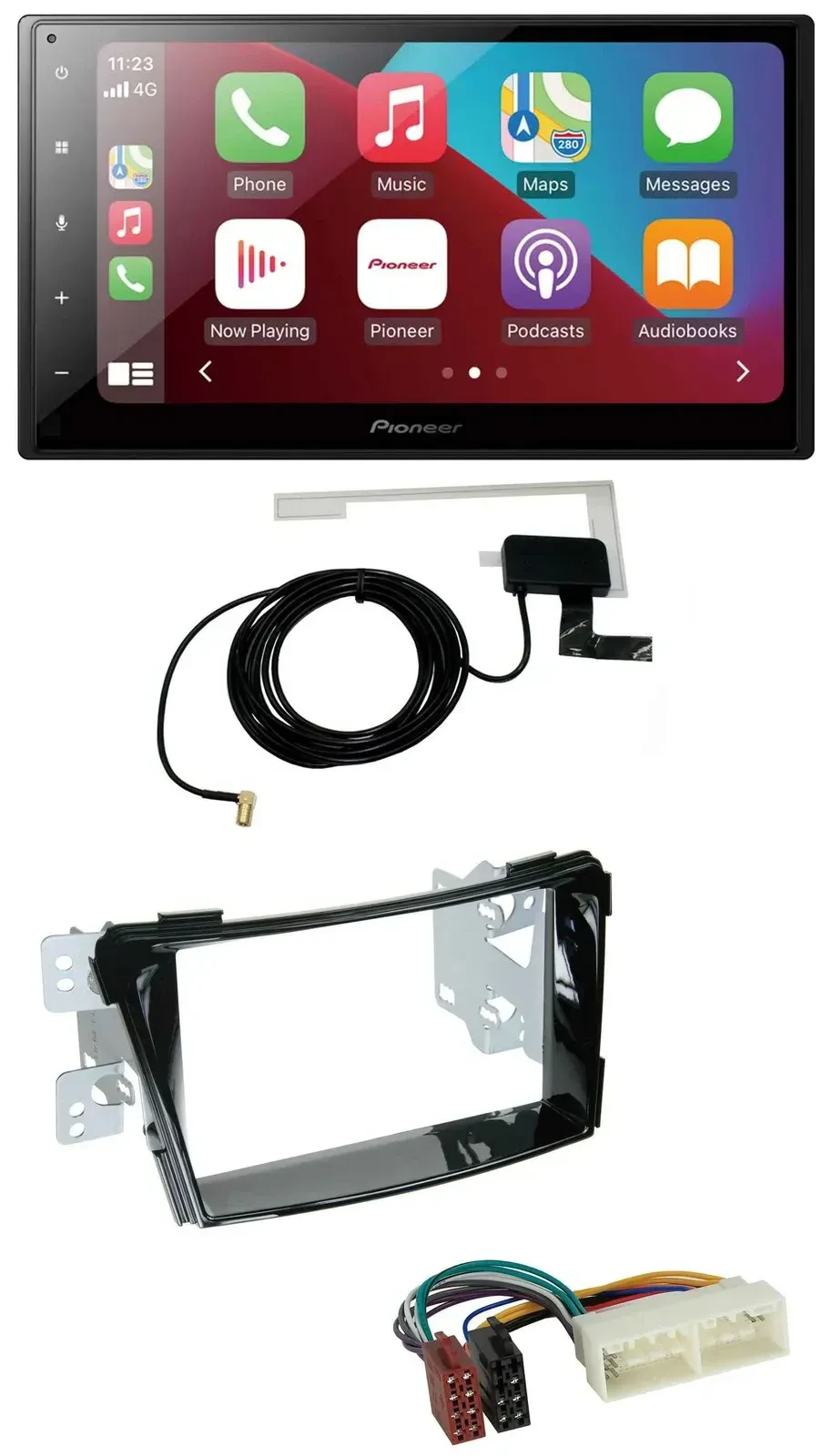 Автомагнитола для Hyundai i40 (с 2016) Pioneer 2DIN, Bluetooth, DAB, USB, MP3