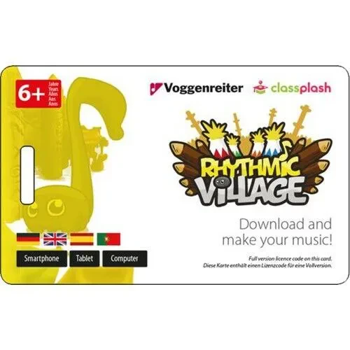 Учебное пособие Voggenreiter Rhythmic Village App
