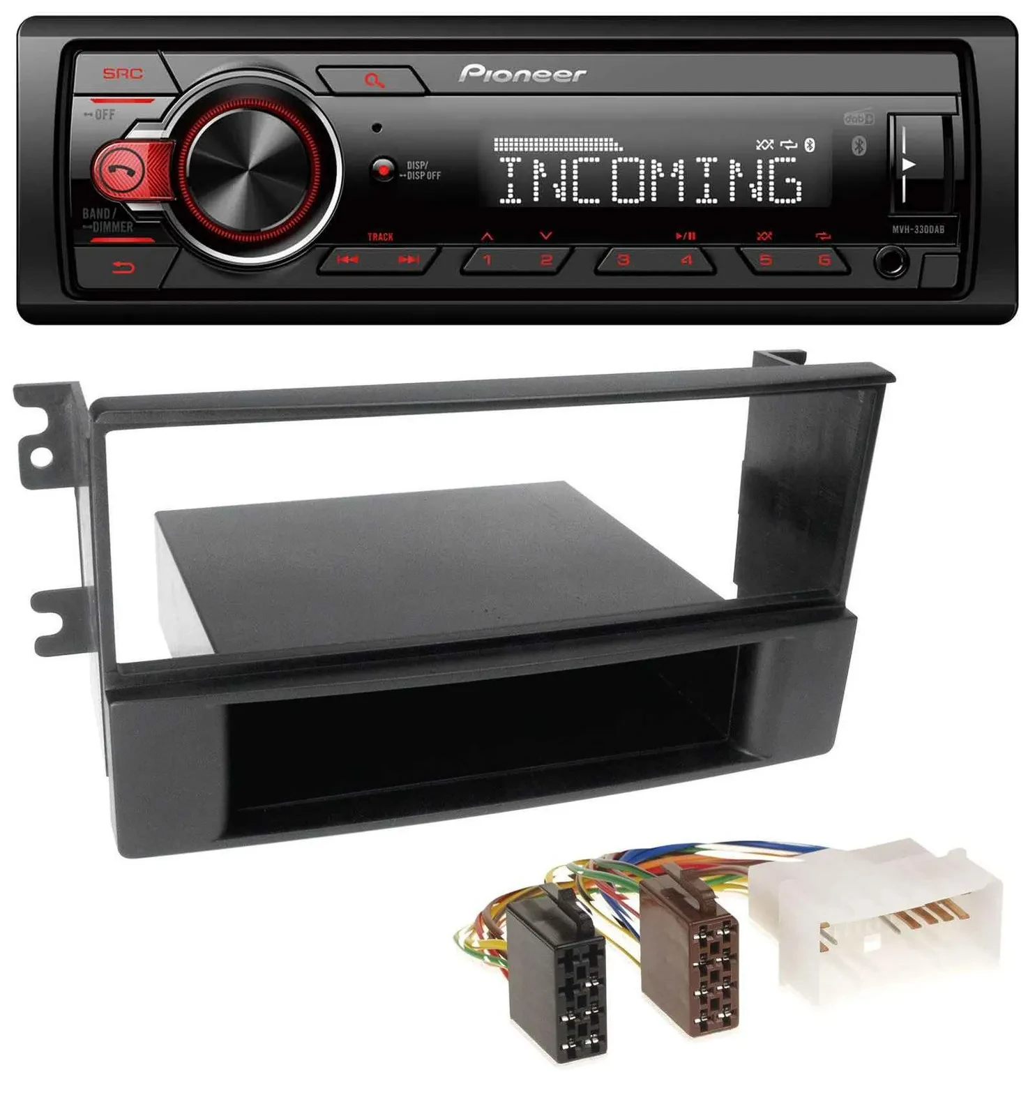 Pioneer Bluetooth USB DAB MP3 Autoradio für Kia Sorento (ab 2006)