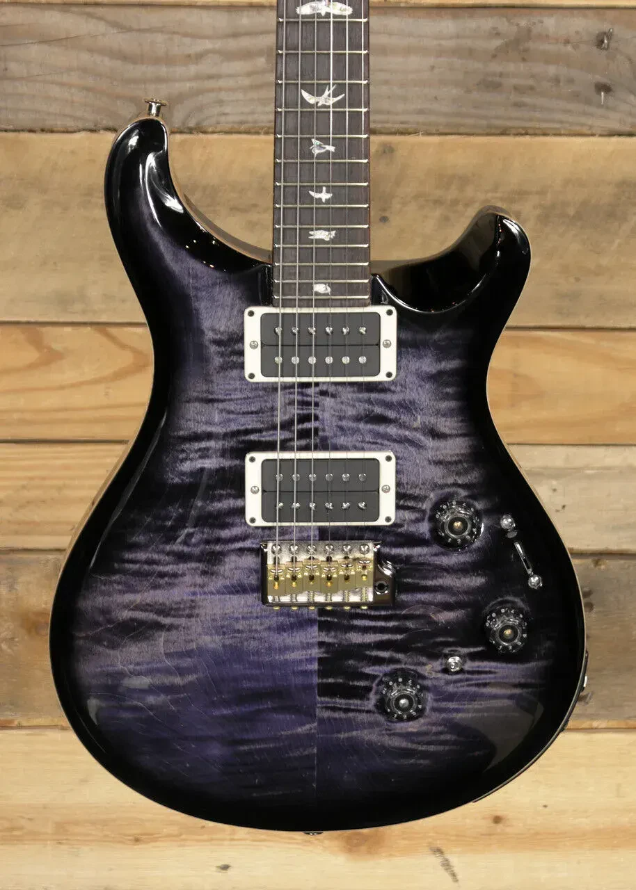 Электрогитара PRS Custom 24 Piezo фиолетовый (Purple Mist) с кейсом