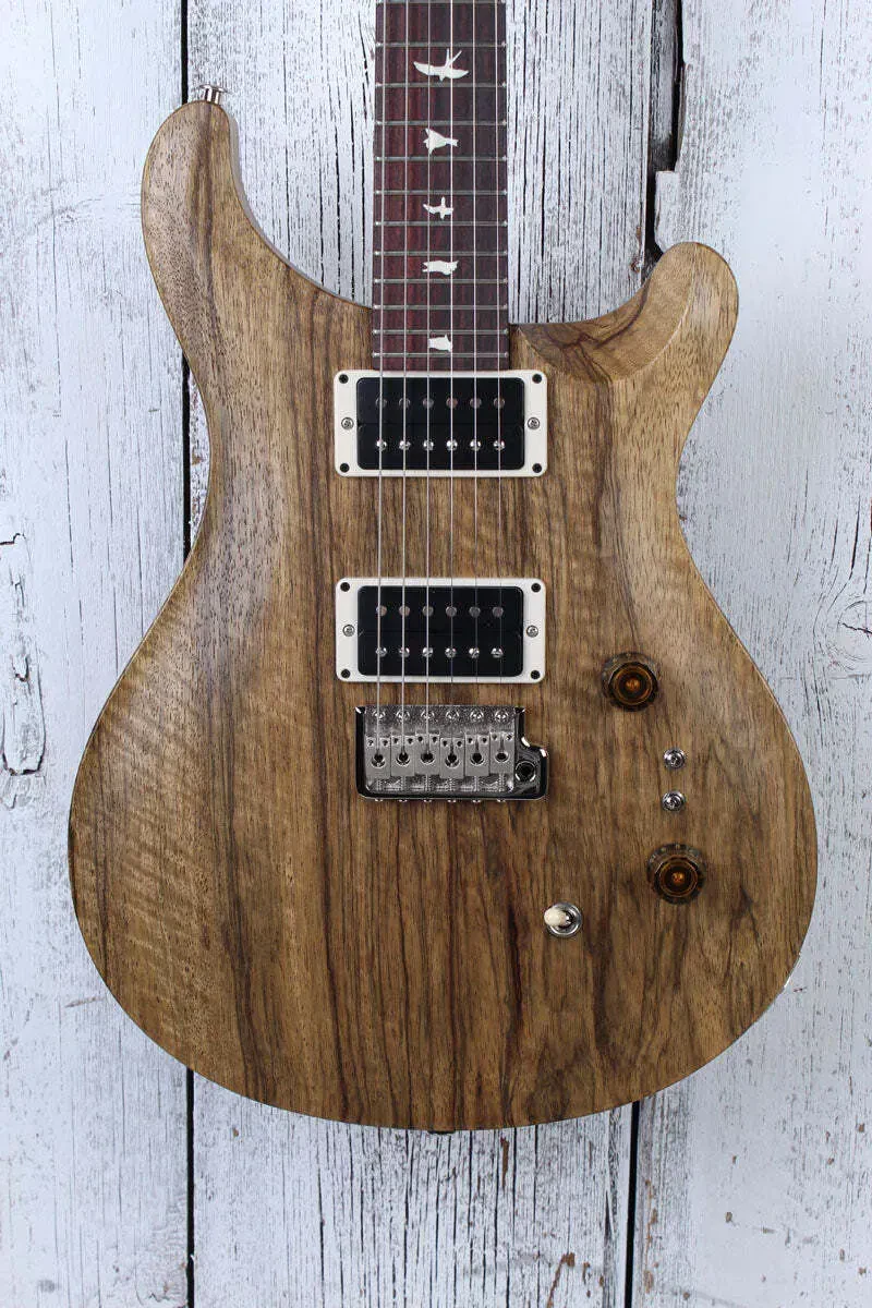 PRS Limited Edition CE 24-08 Black Limba Electric Guitar Satin Natural w Gig Bag