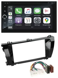 Blaupunkt 2DIN Bluetooth DAB USB DVD MP3 Autoradio für Toyota Corolla (ab 2014)
