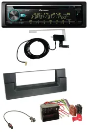 Pioneer MP3 AUX CD USB DAB Autoradio für BMW 5er (E39) X5 (E53) Quadlock