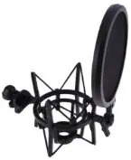 Держатель для микрофона Superfix SMJ11BP1 Black с поп-фильтром