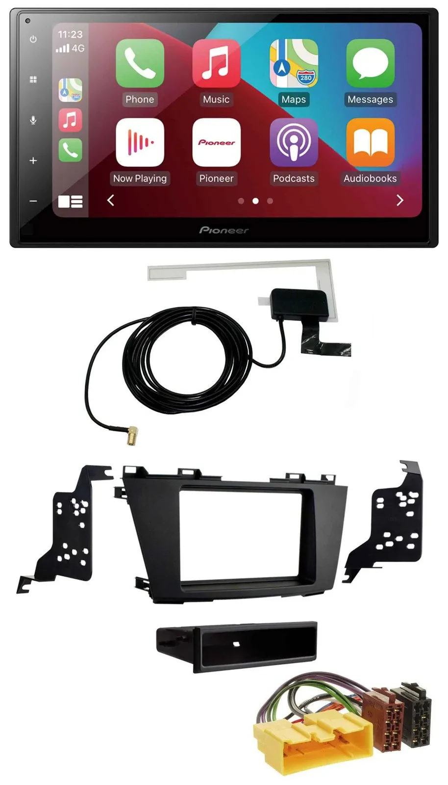 Автомагнитола для Mazda 5 (CR, с 2010) Pioneer 2-DIN USB Bluetooth DAB MP3