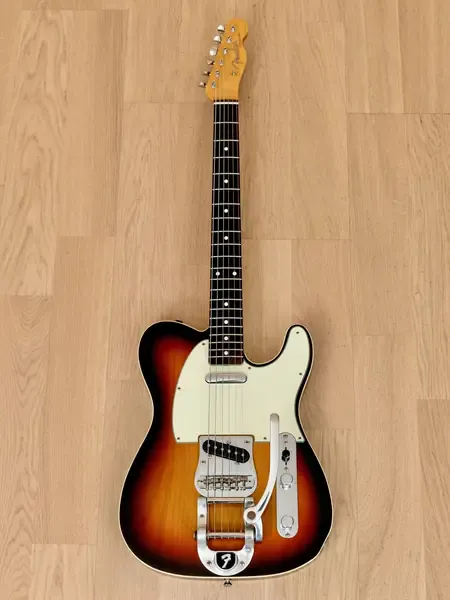 Электрогитара Fender '62 Telecaster Custom TL62B-BIGS Bigsby B5 SS Sunburst w/case Japan 2004