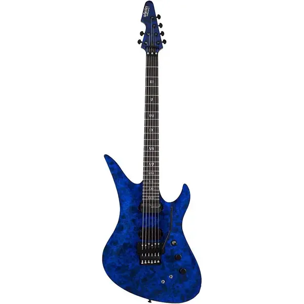 Электрогитара Schecter Avenger Floyd Rose Sustainiac Apocalypse Blue Reign