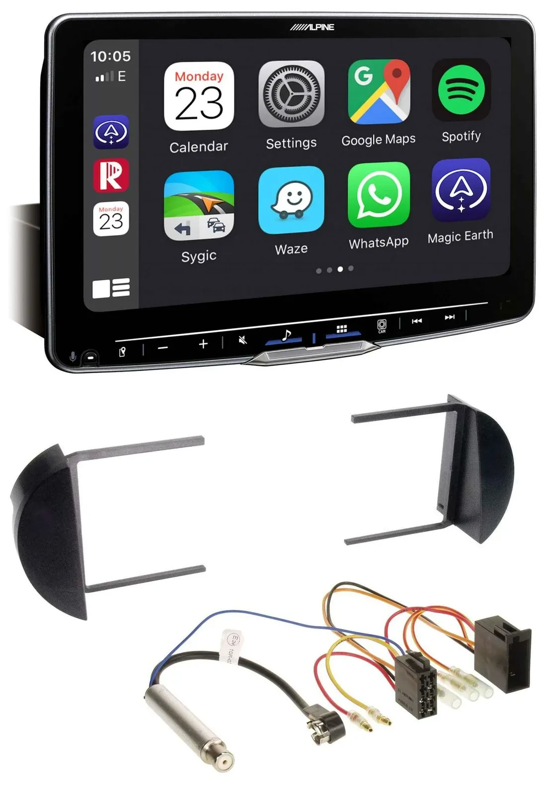 Alpine Bluetooth MP3 USB DAB Autoradio für VW Beetle (1998-2011)
