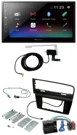 Автомагнитола Pioneer 2DIN, DAB, MP3, Bluetooth, USB для VW Golf VII (с 11/2012)