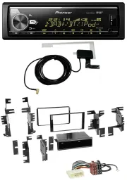 Pioneer Bluetooth DAB USB MP3 Autoradio für Nissan Cube ab 09 Frontier ab 13 Juk