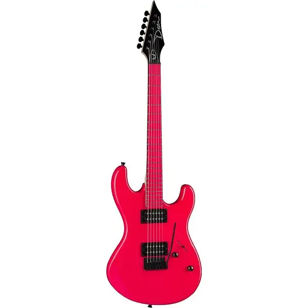 Электрогитара Dean Custom Zone Fluorescent Pink