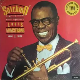 LOUIS ARMSTRONG - Satchmo - A Musical Autobiography Narrated And Performed By "Louis Armstrong" Volume 1 (2LP , Used)
