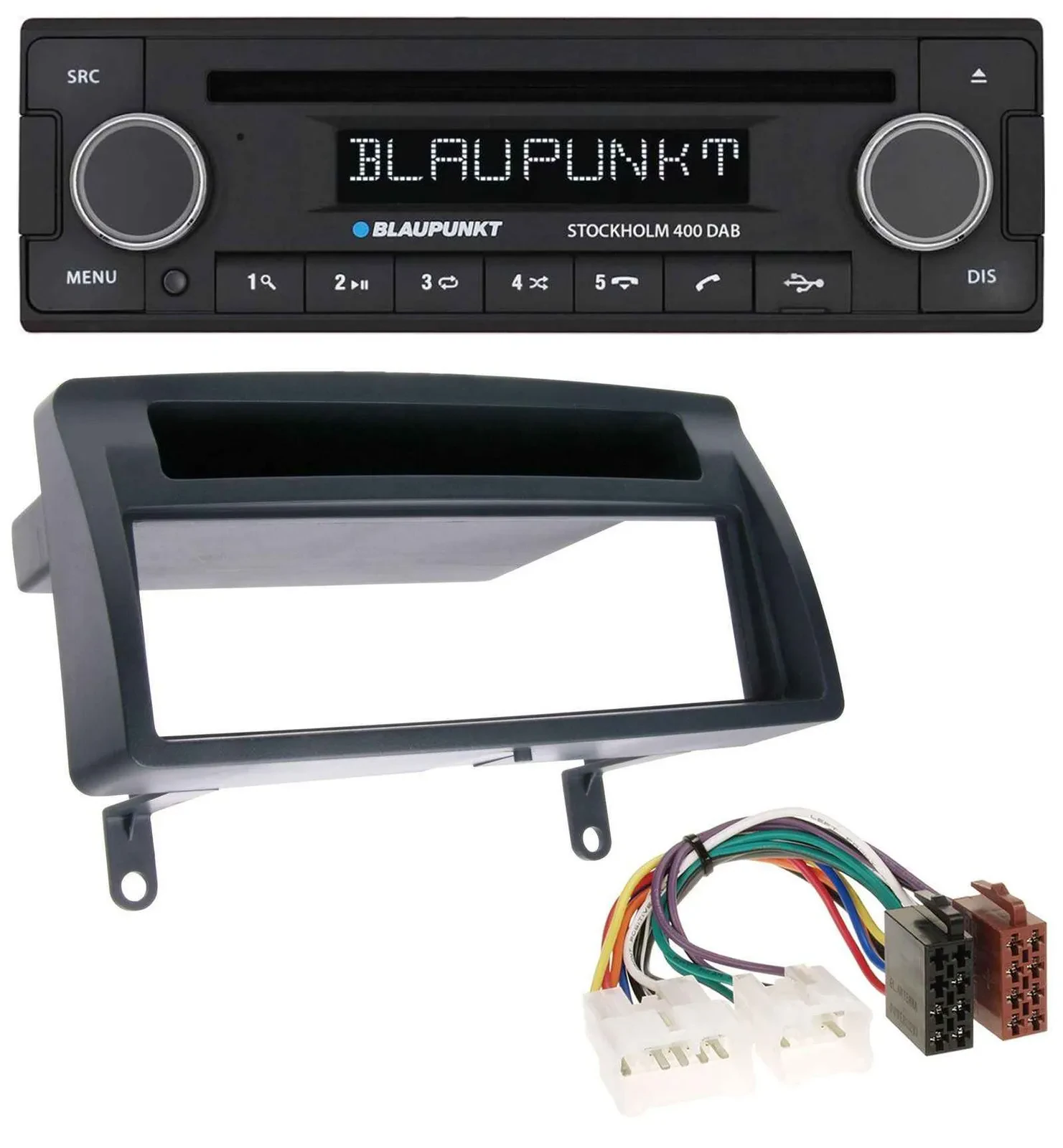 Blaupunkt MP3 Bluetooth DAB CD USB Autoradio für Toyota Corolla E12 2003-2008 du