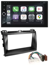 Blaupunkt 2DIN Bluetooth DAB USB DVD MP3 Autoradio für Lexus GX-470 (2003-2009)