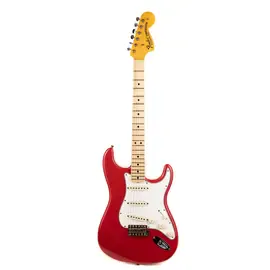 Электрогитара Fender Custom Shop 1969 Stratocaster Journeyman Relic Super Faded Aged Seminole Red Finish