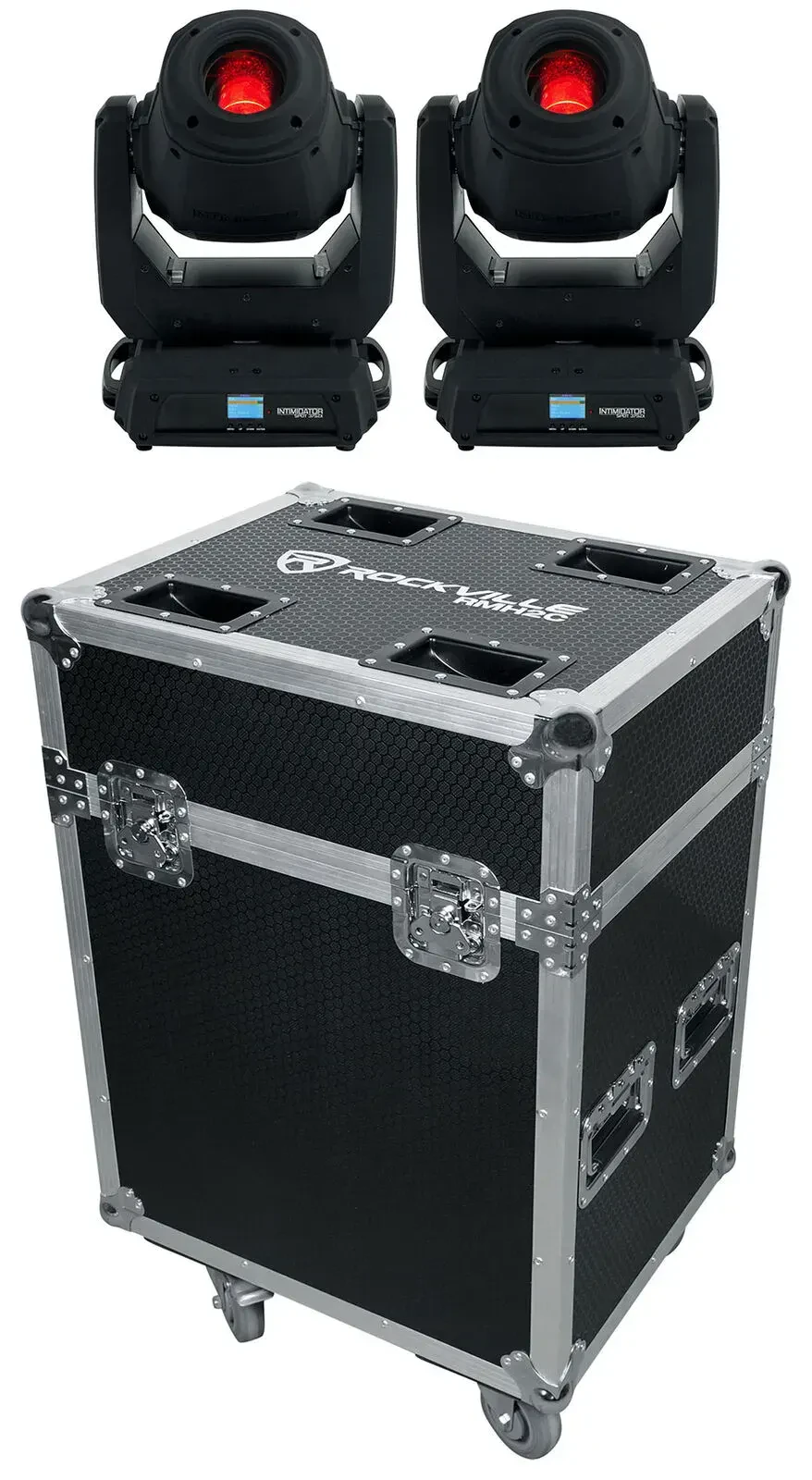 Прибор с полным движением Chauvet DJ Intimidator Spot 375ZX Compact LED DMX с кейсом (пара)