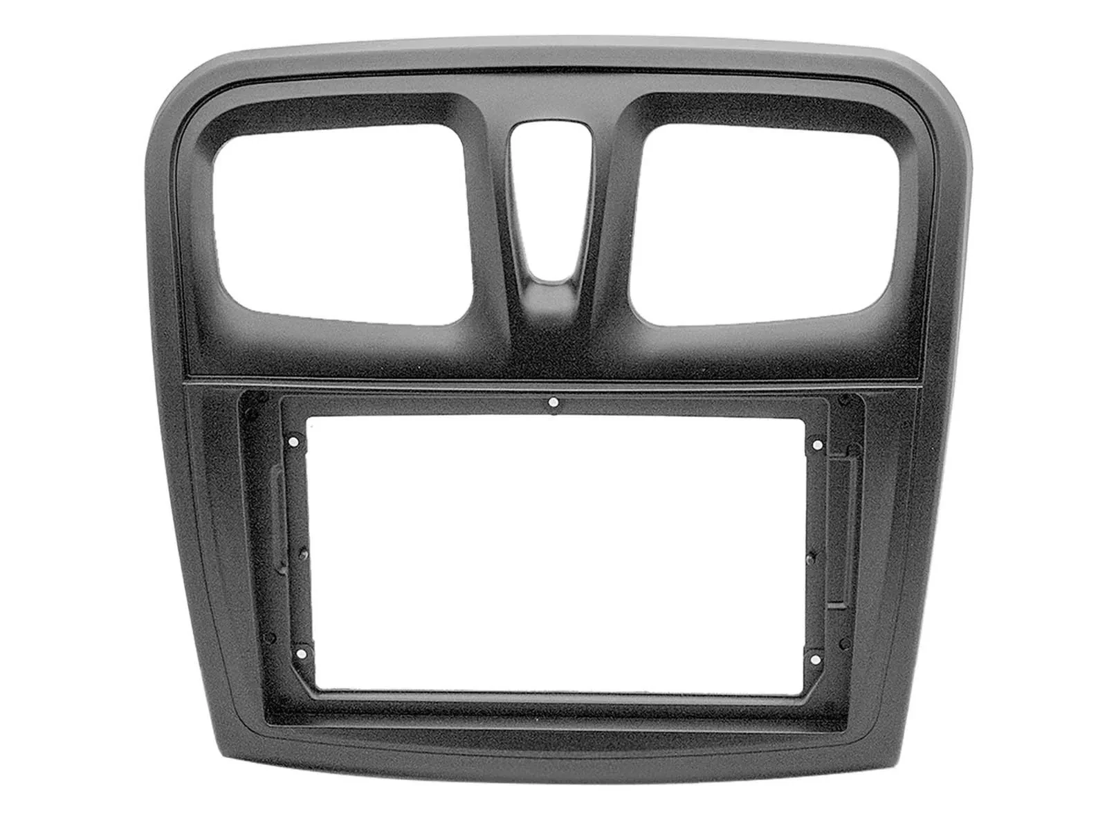 Radioblende für 9 Zoll Autoradio für Dacia Logan SD Sandero SD 2013-2020 schwarz