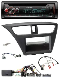 Pioneer Lenkrad DAB CD Bluetooth USB Autoradio für Honda Civic (ab 2012)