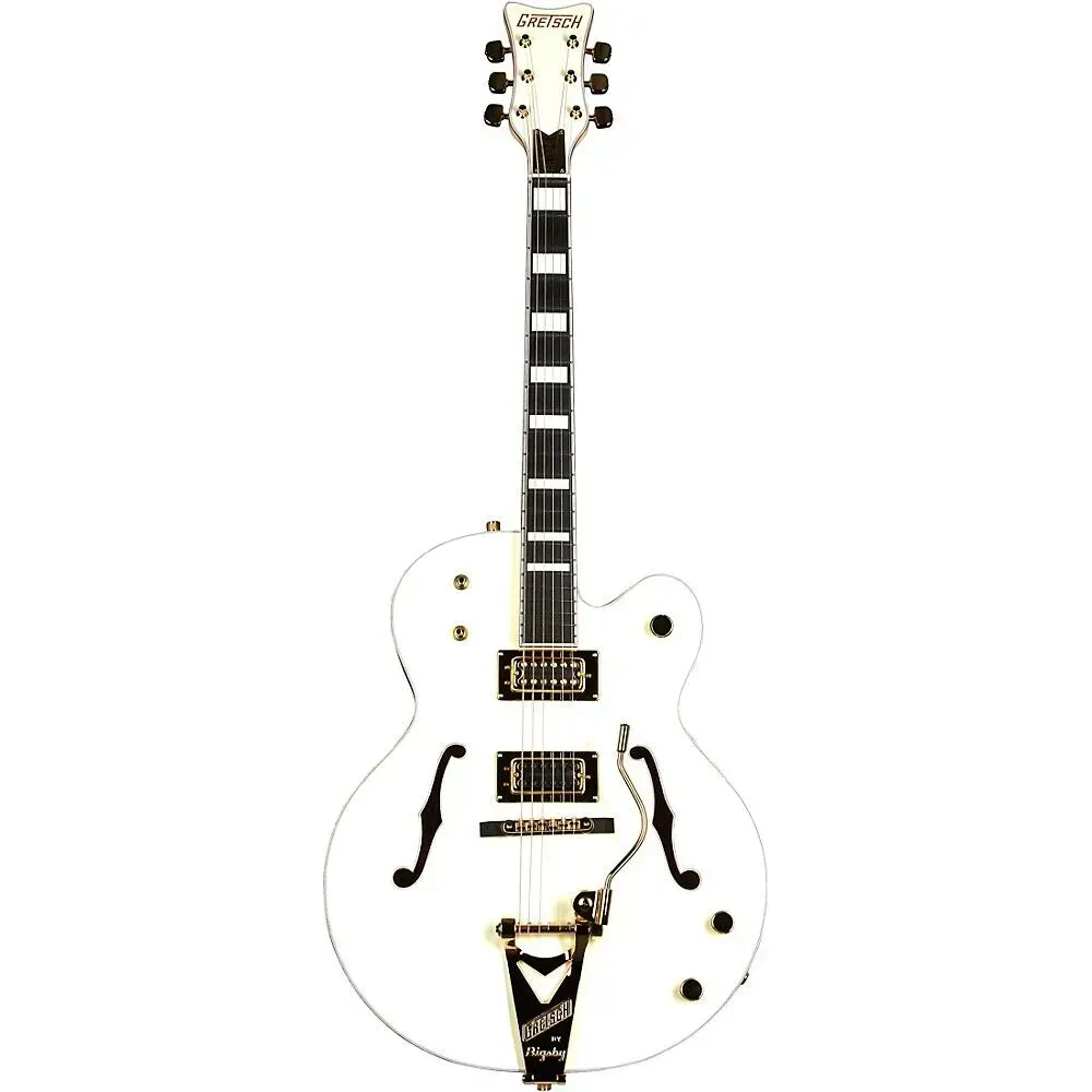 Электрогитара полуакустическая Gretsch G8424T Billy Duffy Falcon Limited Edition Hollow Vintage White
